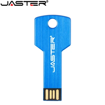 JASTER 64GB usb pen drive 12 tipuri de ultra-subțire de metal chei usb flash drive 32gb 16gb 8gb 4gb pendrive