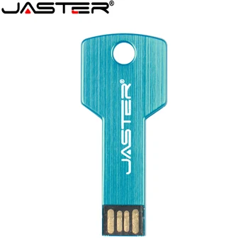 JASTER 64GB usb pen drive 12 tipuri de ultra-subțire de metal chei usb flash drive 32gb 16gb 8gb 4gb pendrive
