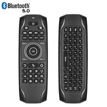 Bluetooth 5.0 Mini Tastatura G7BTS Giroscop cu iluminare IR de Învățare Aer Mouse-ul fără Fir Control de la Distanță Pentru Smart TV Box Laptop Tableta