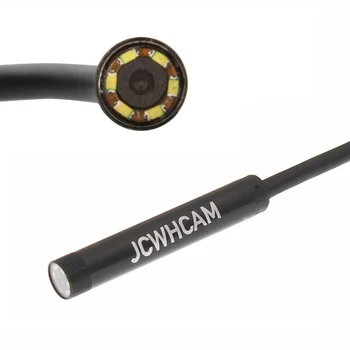 JCWHCAM 5M Waterproof Endoscop Mini Camera HD Șarpe Tub 5.5 mm Lentilă Cablu USB de Inspecție cu LED Borescopefor Telefon Android PC