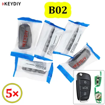5pcs/lot KEYDIY seria B B02 3 buton de telecomandă universală pentru KD900 URG200 KD-X2 mini KD de a genera noi de la distanță A6L stil