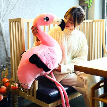 Flamingo Păpușă De Pluș Jucării Clasice Umplute De Animale Si De Pluș Perna Papusi Si Accesorii Copii Actiune Si Cifre De Jucării Drăguț Papusa Flamingo