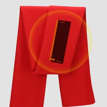 Noul Xiaomi PMA grafen încălzire eșarfă Roșu Eșarfă de Iarnă 3 Viteze Reglabile de Moda Interfata USB cadou de Craciun pentru barbat femeie