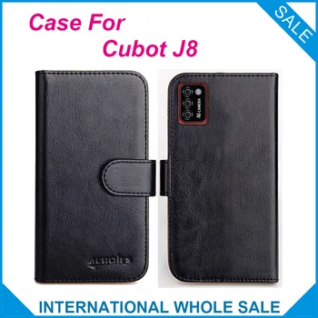 Cubot J8 Caz 6 Culori Flip Sloturi Portofel Din Piele De Cazuri Pentru Cubot J8 Acoperi Sloturi Telefon Sac De Card De Credit