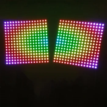 WS2812B Matrix led Pixel modulul de lumini Digital Flexibil Individual IC Adresabile Panoul de Lumină Modul Matrix Ecran DC5v
