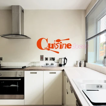 Autocolante Bucătăria Design-furculita-lingura de Vinil de perete decalcomanii de Bucătărie Murale de Perete de Arta Tapet Creative Decor de Perete pentru Decor Acasă Poster