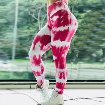 Femeile 3d de Imprimare Jambiere Talie Mare de Fitness Push-Up jambiere Murdărire Sport Pantaloni Șold