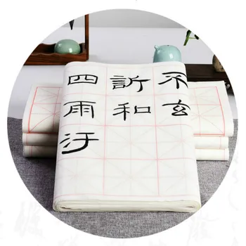 Caligrafie chineză Hârtie de Orez pe Jumătate Coapte Xuan Hârtie cu Orez Grile 100 Foaie de Papel De Arroz Para Decoupage, Hartie de Orez Decoupaga
