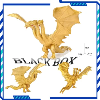 18CM Godzilla, King Ghidorah PVC Model figurine de Colectie Gojira Monstru de Colectie Jucărie Cadou de Crăciun