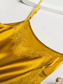 Poplin de Mătase Real Spaghete Curea Top Office Lady Camis de Vară 2020 Mozaic Dantela Femei Rezervor de Top fără mâneci vară pentru femei tricou