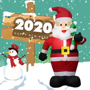 Creative Gonflabile Salut Păpușă Moș Crăciun, om de Zăpadă Eltk cu Lumini de Crăciun și Umiditate Domeniul Decor Ambarcațiunile de Decor Acasă