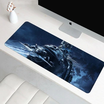 70x30cm XL world of Warcraft III Frozen Throne Gaming Mouse pad Mare WOW padmouse Cauciuc Inchidere Margine decor Laptop Notebook Mat