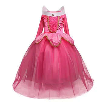 3 4 6 8 10 Ani Fete Frumoasa Adormita Partid Rochie Copii Aurora Halloween Costum De Printesa Pentru Copii De Ziua De Crăciun, Haine