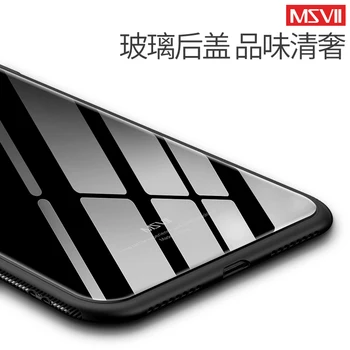 Msvii de Lux Pentru iphone 8 caz 360 Plin de Protectie Ultra Subtire sticlă capacul din spate Pentru iphone 7 7 plus Coque Pentru iphone 8 plus caz