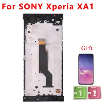 Pentru SONY Xperia XA1 G3116 G3121 G3123 G3125 G3112 Display LCD Touch Screen Digitizer Cadru de Asamblare