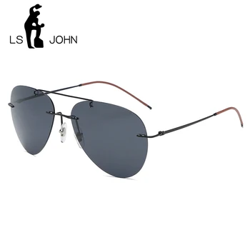 E JOHN Titan Fotocromatică Polarizat ochelari de Soare pentru Femei Brand Designer Ultralight fără ramă Ochelari de Soare pentru Barbati Sport de Conducere