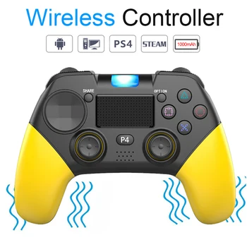 Gamepad Wireless Controler de Joc Bluetooth joystick-uri Vibrații Gamepad-uri Colorate joystick-uri wireless Pentru Consola de Jocuri PS4