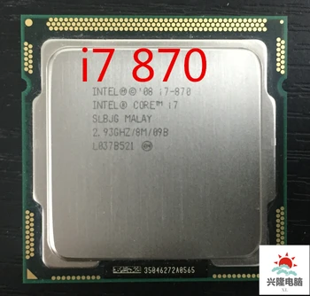 Intel Procesor Quad Core i7 870 2.93 GHz, TDP 95W LGA 1156, 8MB Cache Desktop CPU (lucru Transport Gratuit)