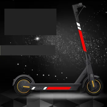 Impermeabil din pvc Autocolante Reflectorizante Pentru Ninebot MAX G30 scooter Pliabil în condiții de Siguranță de Încredere Practice de protecție autocolante Piese