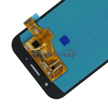 Testat Super AMOLED Samsung Galaxy A7 2017 A720 LCD A720F display cu touch screen digitizer Înlocuirea ansamblului AAA