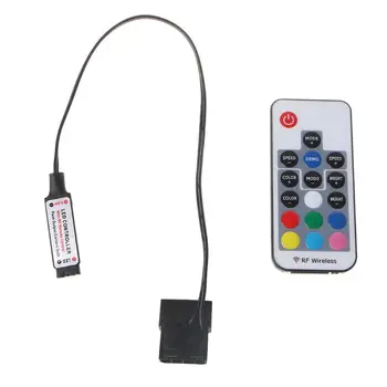 Controler RGB RF fără Fir Control de la Distanță pentru Cazul de Lumină LED 3Pin 5V/12V 4Pin