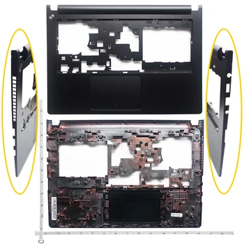 GZEELE Noua zona de Sprijin pentru mâini CAPACUL pentru Lenovo S300 S310 Laptop Capacul Superior nu touchpad majuscule de culoare argintie keyboard bezel