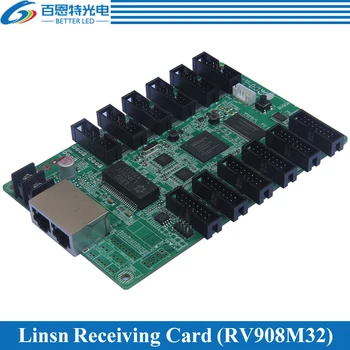 Linsn RV908(RV908M32) Afișaj LED sistem de control care Primesc Suport pentru Card Static, 1/2, 1/4, 1/8, 1/16, 1/32 Scanare, Lucru cu TS802D