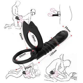 Glont Vibrator De Masaj De Prostata Singură Vibrație Anal Juca Stimulator Anal Dildo Butt Plug Adult Jucarie Sexuala Pentru Barbati Femei Cupluri
