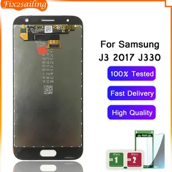 Amoled Display Pentru Samsung Galaxy J3 2017 J330 J330F Ecran Lcd Display lcd digitizer Înlocuirea Ansamblului pentru J330