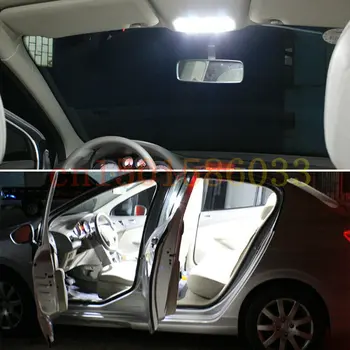 LED Lumini Auto de Interior Pentru lacetti 2008 camera/oglindă/torpedou/portbagaj/inmatriculare bec, lampa de eroare gratuit 6pc