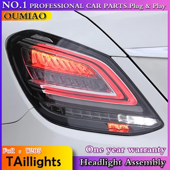 Accesorii auto Noi Stopuri cu LED-uri Pentru Montaj Benz C-Class W205 Închis/Roșu LED lumini Spate-2020 C260 C300 Nou TOATE LED
