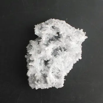 1 BUC Clar Naturale Piatra Cristal de Cuarț Crizantema Cluster Alb Cristal Punct de Geode Reiki de Vindecare Decor Acasă Cadou