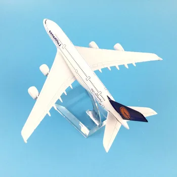 1/400 A380 Lufthansa, Air Avion De Pasageri De Aeronave Model De Avion De Jucarie Pentru Copii Cadouri