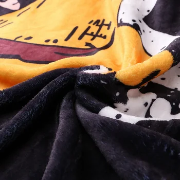 Anime One Piece Luffy Print Digital Îngroșa Arunca Pătură Pluș Canapea Pat Cald Iarna Fleece Pătură