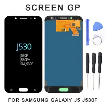 Display LCD Ecran inlocuire Digitizer Asamblare cu Cadru Potrivit Pentru Samsung Galaxy J5 J530F 2017 Telefon Mobil Touch Panel