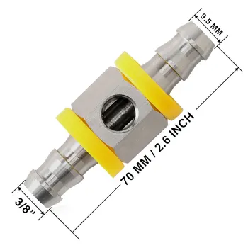 T-montaj Adaptor Conector Pentru aparat Indicator Presiune Combustibil Senzor Accesorii Auto