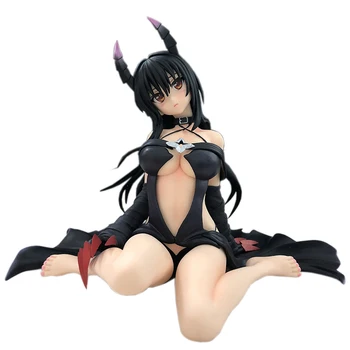 Anime De DRAGOSTE Figurina Sexy Întuneric Kotegawa Yui Postură Ședință Modelul Pvc Colecție de Acțiune Figura 16cm