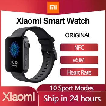 Xiaomi Ceas KM de Ceas Inteligent GPS, NFC, WIFI ESIM Telefon Android Ceas Răspunde de Fitness Bluetooth Monitor de Ritm Cardiac Tracker
