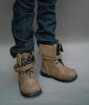 BJD papusa pantofi sunt potrivite pentru 1/3 1/4 SD MSD dimensiune unchiul glezna cizme de zăpadă dantela-up Martins cizme cizme înalte de top papusa accesorii