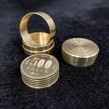 Dinamic Monede (Japonia 500 De Yeni) Trucuri De Magie Magician Monede Dispar Până Aproape De Strada Iluzie Truc De Mentalism Magie Jucărie Amuzant