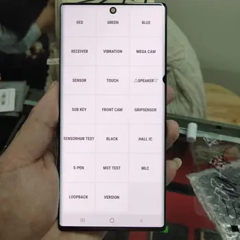 Linie pixel Mort Line Pentru Samsung Galaxy Note 10 Lcd cu Rama Display Touch Screen Digitizer Asamblare pixel Mort