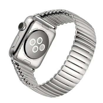 Banda din Oțel inoxidabil pentru Apple Watch Curea 44mm 40mm IWatch Trupa 42mm 38mm Elastic Curea Brățară de Metal Apple Watch 5 4 3 2