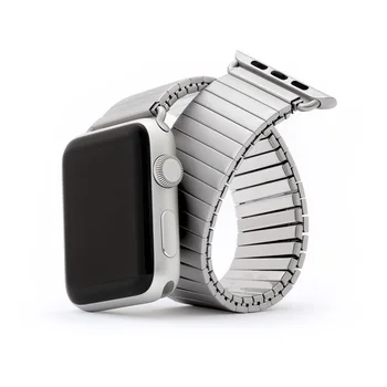 Banda din Oțel inoxidabil pentru Apple Watch Curea 44mm 40mm IWatch Trupa 42mm 38mm Elastic Curea Brățară de Metal Apple Watch 5 4 3 2
