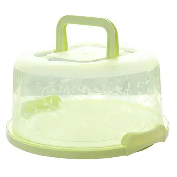 Runda Cupcake Recipient Tort Cake Box Cutie De Depozitare Portabile Nunta Bucătărie Instrument De Etanșare Rezistent Portabil