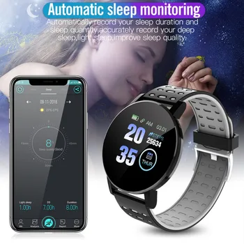 2019 Fierbinte de Vânzare Ceas Inteligent Heart Rate Monitor de Presiune sanguina Ceas Inteligent Femei Smartwatch Oameni pentru Telefon