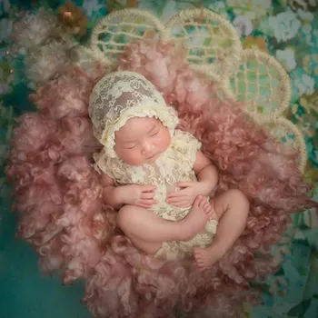 Nou-născut recuzită fotografie copil Dantela Accesorii fete haine copii set fete pentru sugari nou-născuți haine carter tinuta