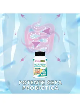 Prebiotic cu Aloe Vera și inulină [10 miliarde CFU] | Regleaza tranzitul intestinal si imbunatateste digestia | 60 de unități