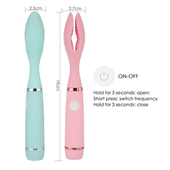 Biberon Clemă Vibrator Intimă produse Pentru Femei Clitorisul Clip Stimulator Biberon Masaj Gen de Jucării Erotice pentru Adulti Sex-Shop