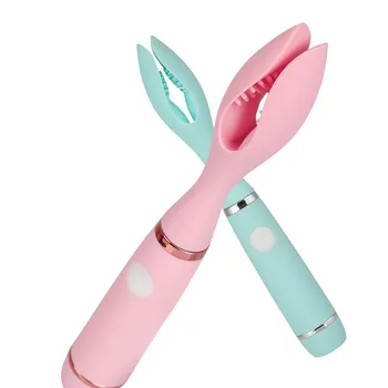 Biberon Clemă Vibrator Intimă produse Pentru Femei Clitorisul Clip Stimulator Biberon Masaj Gen de Jucării Erotice pentru Adulti Sex-Shop