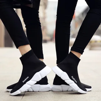 Vara și Toamna Fund Moale Flexibil Șosete Glezna Cizme Femei Respirabil Tesatura Stretch Șosete Pantofi de Femeie Pereche de Pantofi Casual
